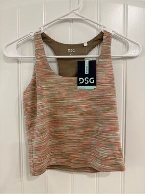 DSG Women's Multicolor Space-Dye Racerback Tank Top - XS